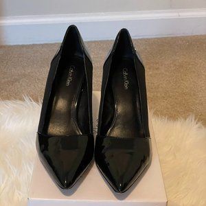 Black Patent Leather Heels